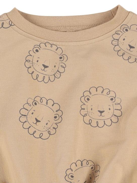 Quincy Mae: コットンスウェットシャツ - kids-girls_1 | Luisa Via Roma