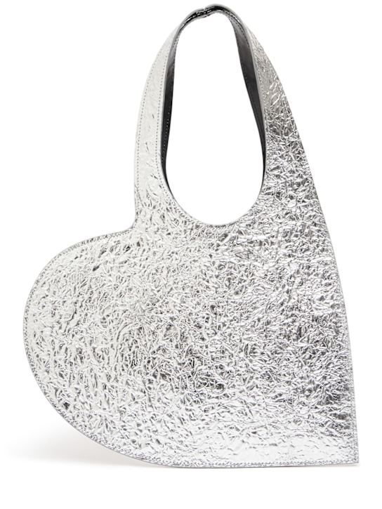Coperni: Mini Heart レザートートバッグ - women_0 | Luisa Via Roma