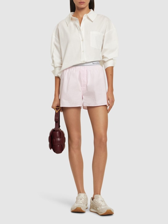 Sporty & Rich: Serif Logo ボクサーパンツ - women_1 | Luisa Via Roma