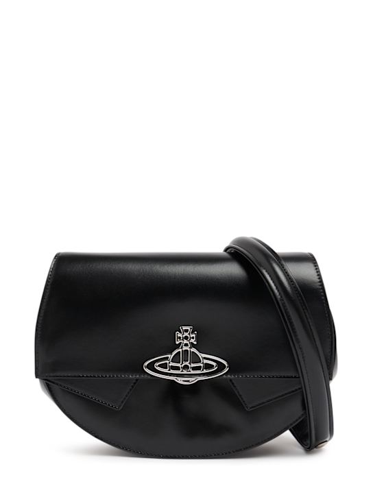 Vivienne Westwood: Sadie leather shoulder bag - women_0 | Luisa Via Roma