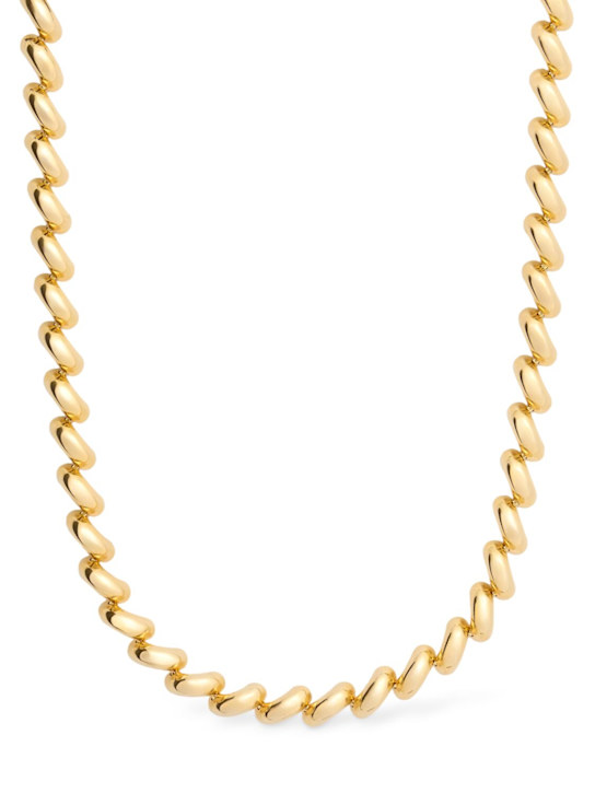 LIÉ STUDIO: The Edith collar necklace - Gold - women_0 | Luisa Via Roma