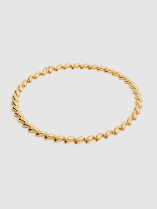 LIÉ STUDIO: The Edith collar necklace - Gold - women_2 | Luisa Via Roma