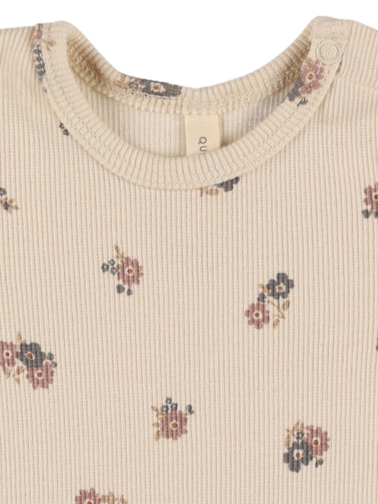 Quincy Mae: コットンボディスーツ 2点セット - kids-girls_1 | Luisa Via Roma