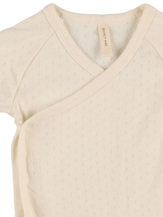 Quincy Mae: Organic cotton t-shirt & pants - kids-girls_1 | Luisa Via Roma