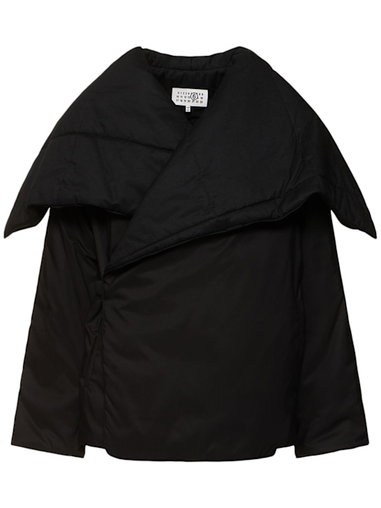 MM6 Maison Margiela: Giacca imbottita - women_0 | Luisa Via Roma