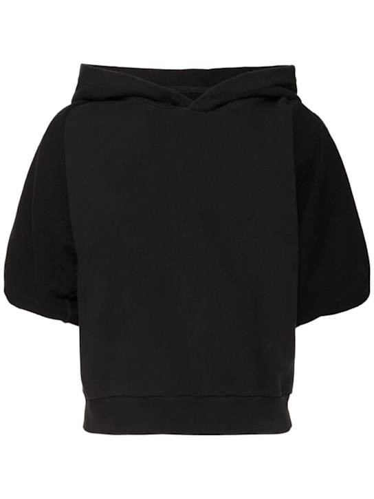 MM6 Maison Margiela: コットンスウェットシャツ - women_0 | Luisa Via Roma