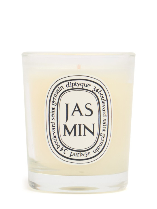 Diptyque: 70gr Jasmin scented candle - Trasparente - beauty-men_0 | Luisa Via Roma
