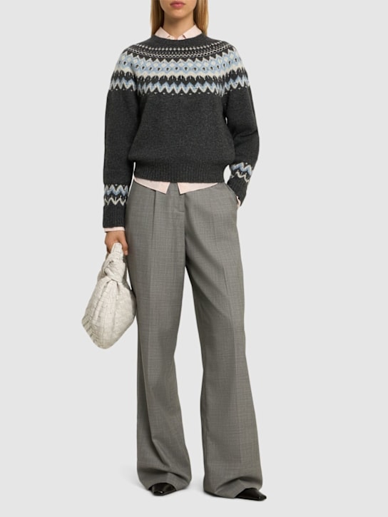Dunst: Fair Isle wool sweater - women_1 | Luisa Via Roma