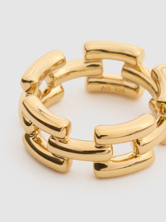 LIÉ STUDIO: The Isabel thick ring - Gold - women_3 | Luisa Via Roma