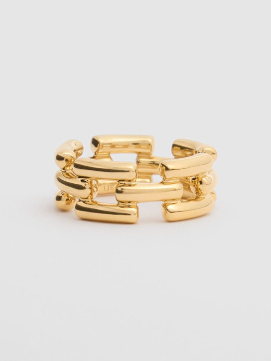 LIÉ STUDIO: The Isabel thick ring - Gold - women_2 | Luisa Via Roma