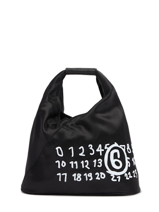 MM6 Maison Margiela: Sac bandoulière en viscose Japanese - women_0 | Luisa Via Roma