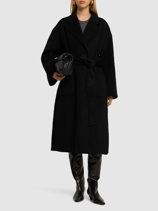 Dunst: Cashmere blend long robe coat - women_1 | Luisa Via Roma