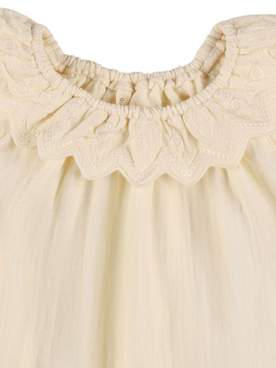 Quincy Mae: コットンポプリンワンピース - kids-girls_1 | Luisa Via Roma