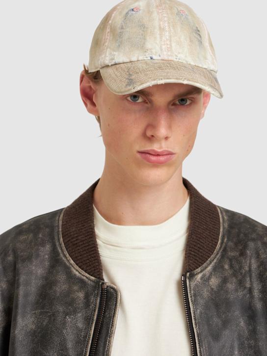 Acne Studios: Carliy cotton cap - men_1 | Luisa Via Roma