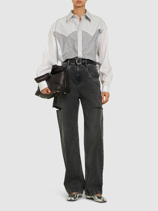 Maison Margiela: ポプリンシャツ - women_1 | Luisa Via Roma