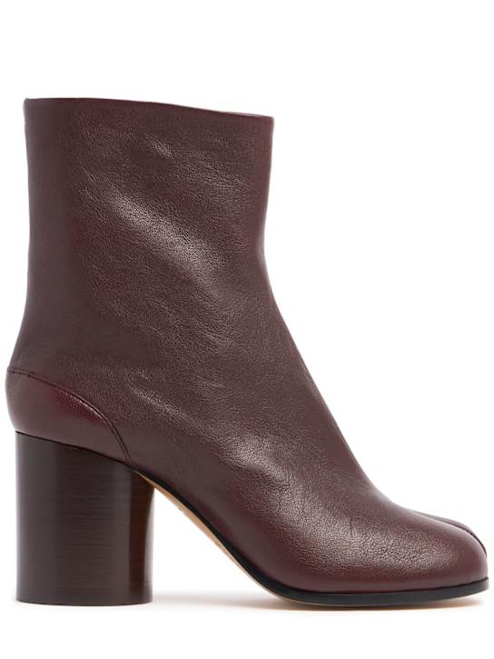 Maison Margiela: 80mm Tabi ankle boots - women_0 | Luisa Via Roma