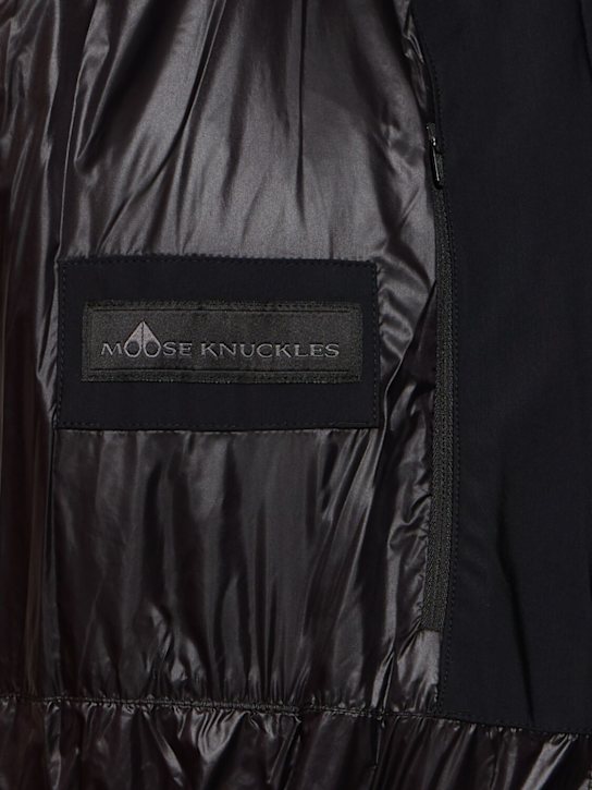 Moose Knuckles: Misti down jacket w/shearling - women_7 | Luisa Via Roma