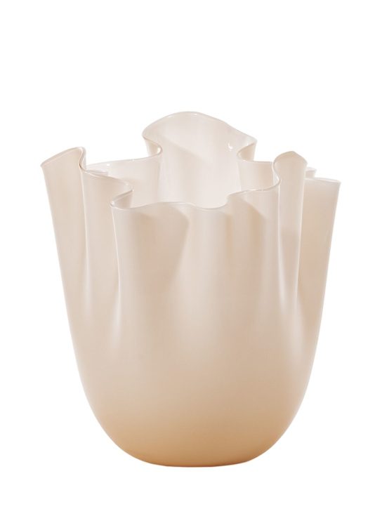 Venini: Fazzoletto vase - Orange/Pink - ecraft_0 | Luisa Via Roma