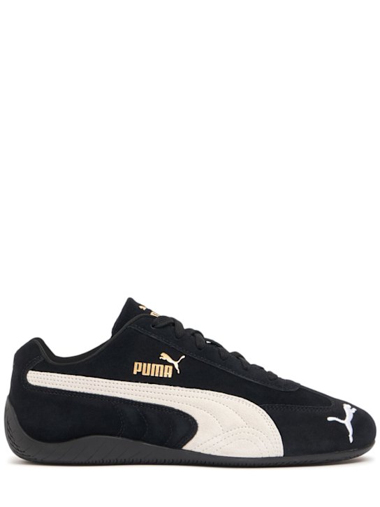 PUMA: Speedcat OG sneakers - Black/White - men_0 | Luisa Via Roma