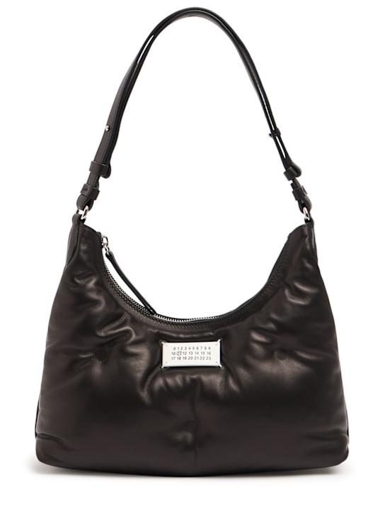 Maison Margiela: Small Glam Slam Hobo quilted leather bag - women_0 | Luisa Via Roma