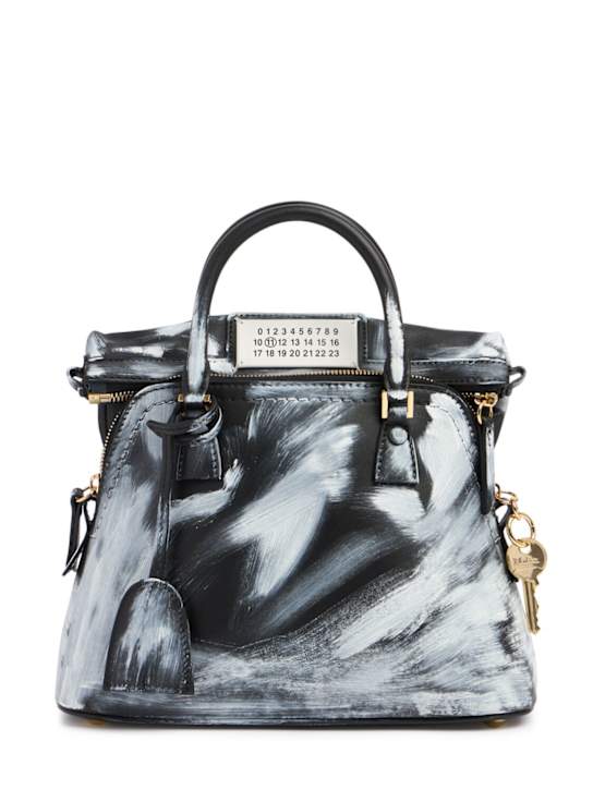 Maison Margiela: Mini 5ac Classique top handle bag - women_0 | Luisa Via Roma
