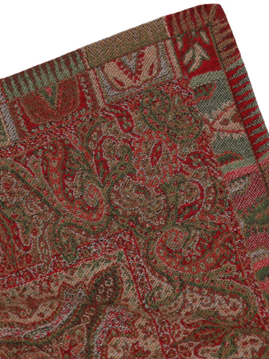 Etro: Carvin wool throw - ecraft_1 | Luisa Via Roma