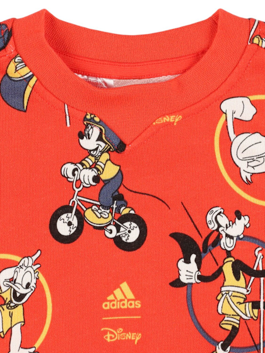 adidas Originals: Mickey Mouse コットンスウェット＆パンツ - kids-boys_1 | Luisa Via Roma