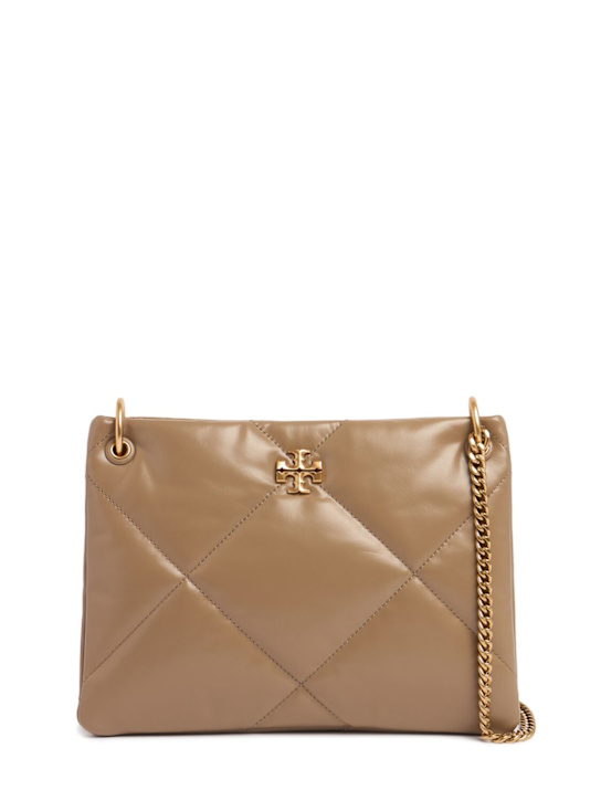 Tory Burch: Small Kira Diamond Quilt leather bag - women_0 | Luisa Via Roma