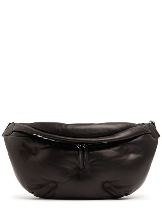 Maison Margiela: Grand Slam leather belt bag - men_0 | Luisa Via Roma