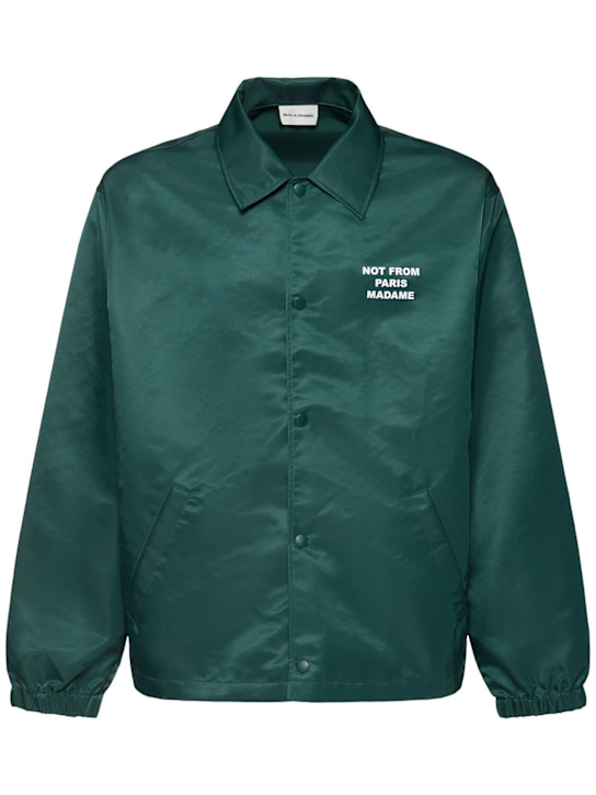 Drole De Monsieur: La Veste Slogan jacket - men_0 | Luisa Via Roma