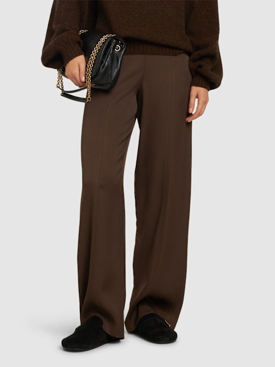 Tory Burch: 15mm Mellow suede mules - women_1 | Luisa Via Roma