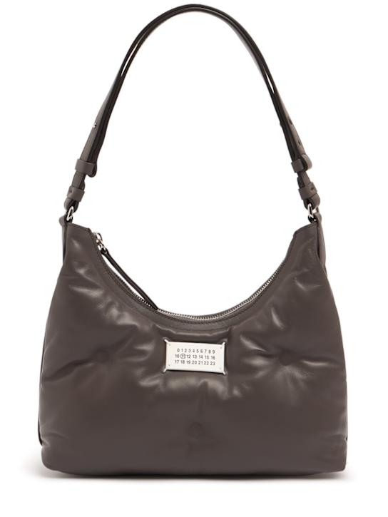 Maison Margiela: Small Glam Slam Hobo quilted leather bag - women_0 | Luisa Via Roma