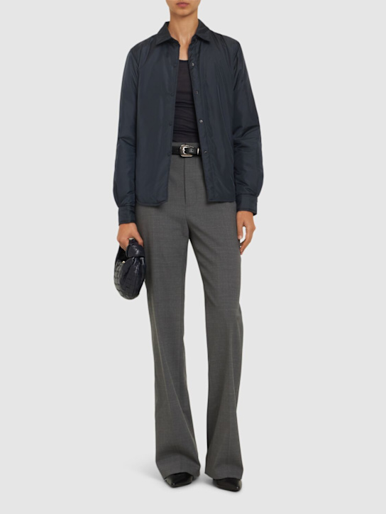 ASPESI: Glue nylon shirt jacket - women_1 | Luisa Via Roma