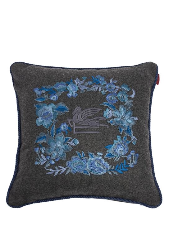 Etro: Cojín Fleur bordado - ecraft_0 | Luisa Via Roma