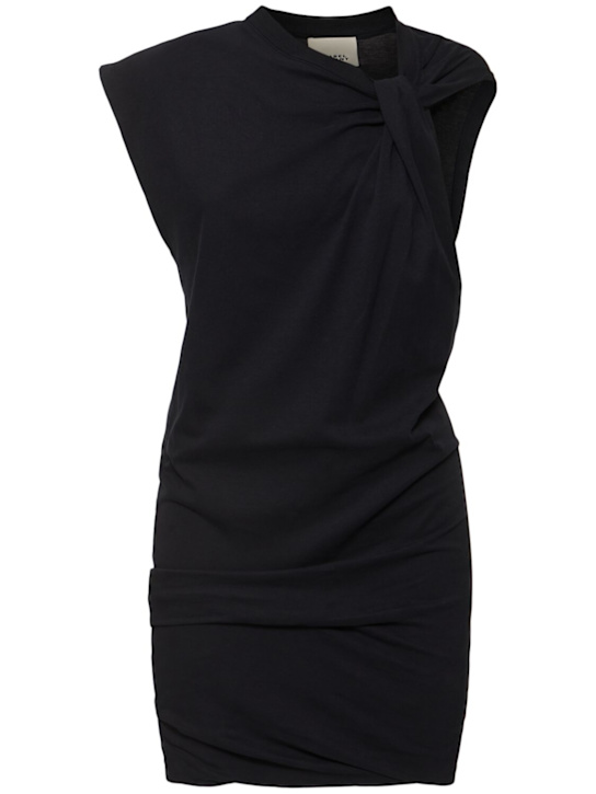 Isabel Marant: Leany コットンジャージーミニドレス - women_0 | Luisa Via Roma