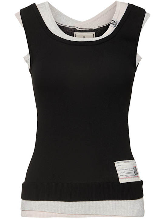 Mihara Yasuhiro: Strickjersey-Tanktop „Like“ - women_0 | Luisa Via Roma