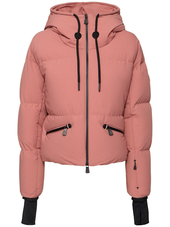 Moncler Grenoble: Allesaz nylon blend down bomber jacket - women_0 | Luisa Via Roma