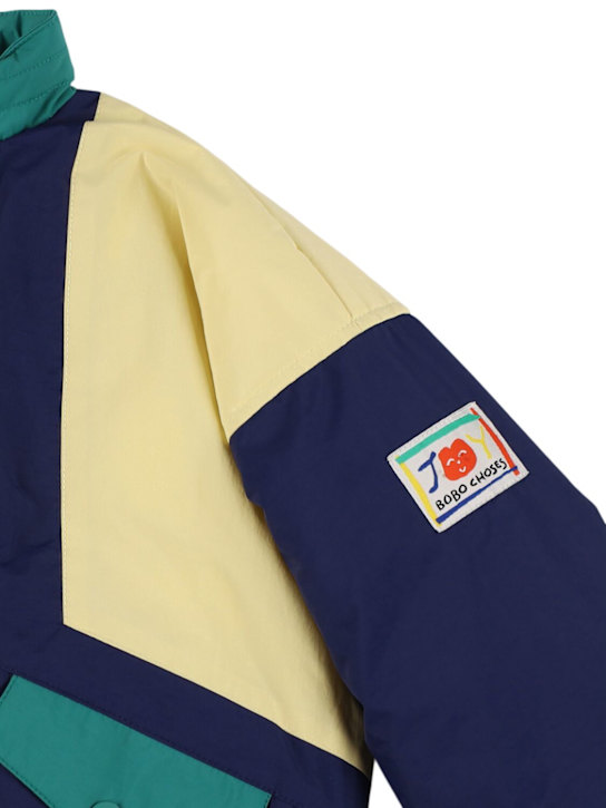 Bobo Choses: キルテッドナイロンジャケット - kids-boys_1 | Luisa Via Roma