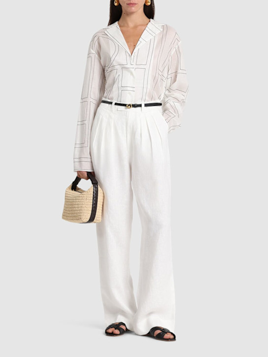 POSSE: Louis linen pants - women_1 | Luisa Via Roma