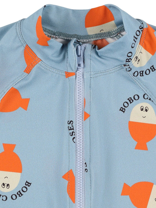 Bobo Choses: ライクラ スイムスーツ - ライトブルー - kids-girls_1 | Luisa Via Roma