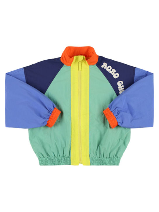 Bobo Choses: ナイロンウインドブレーカージャケット - kids-girls_0 | Luisa Via Roma
