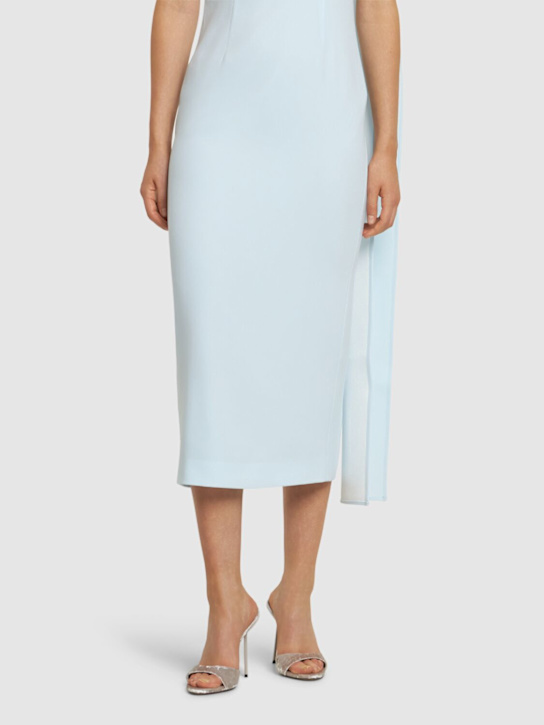 Paris Texas: 105mm Lidia velvet mules - women_1 | Luisa Via Roma