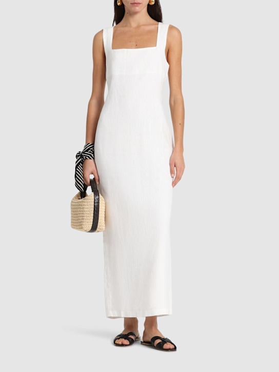 POSSE: Alice linen midi dress - women_1 | Luisa Via Roma