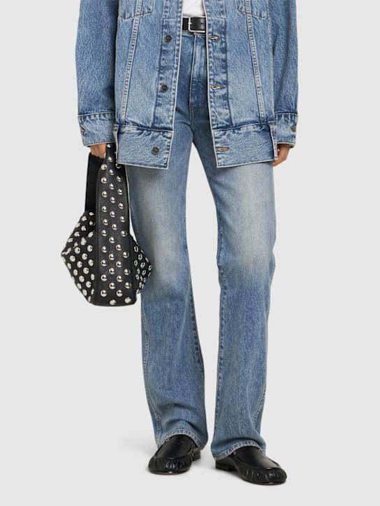 Proenza Schouler: 20mm Park leather loafers - women_1 | Luisa Via Roma