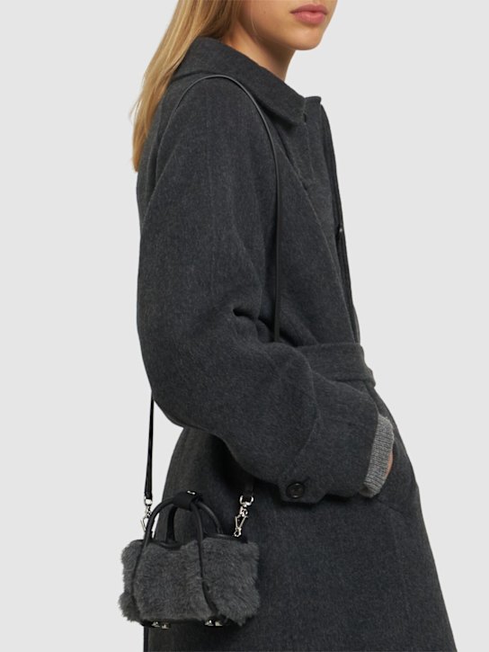Max Mara: XXS TMarin teddy top handle bag - women_1 | Luisa Via Roma