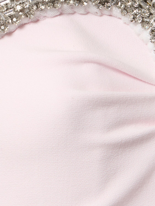 Roland Mouret: Strapless embellished crepe midi dress - Light Pink - women_3 | Luisa Via Roma