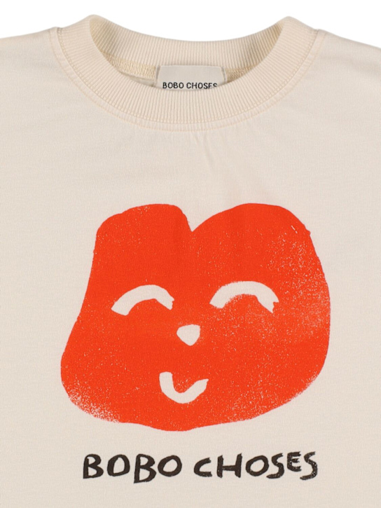 Bobo Choses: コットンジャージーTシャツ - kids-girls_1 | Luisa Via Roma