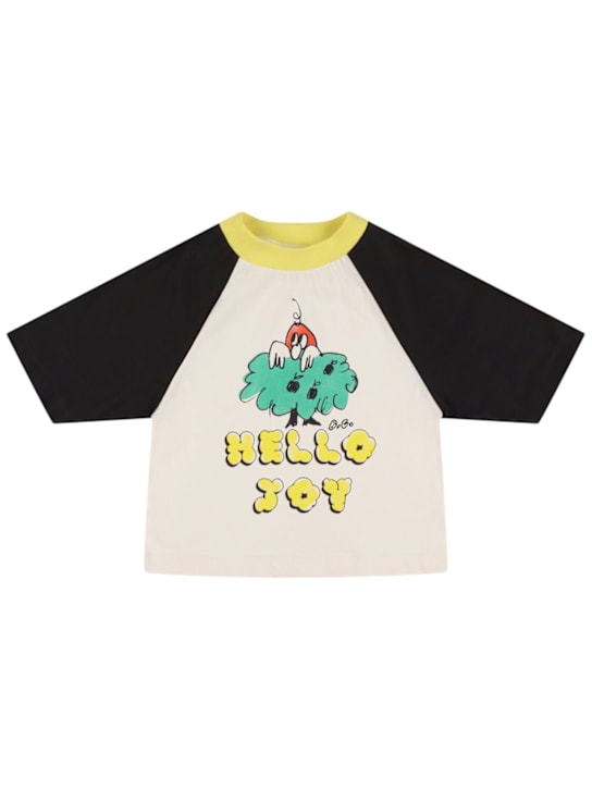 Bobo Choses: コットンジャージーTシャツ - kids-boys_0 | Luisa Via Roma