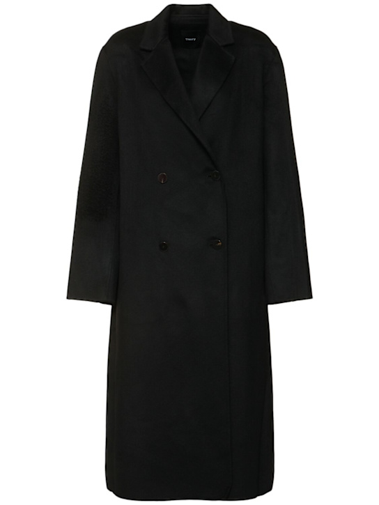 Theory: Double breast cashmere coat - women_0 | Luisa Via Roma