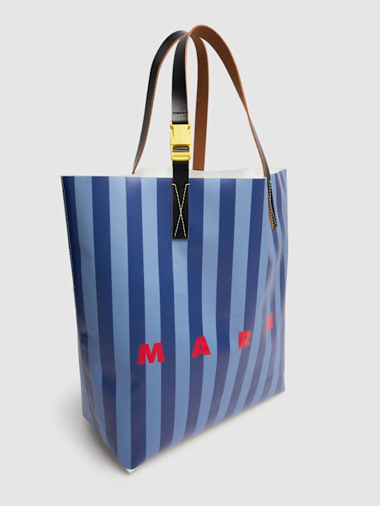 Marni: トートバッグ - オパールブルー - men_2 | Luisa Via Roma